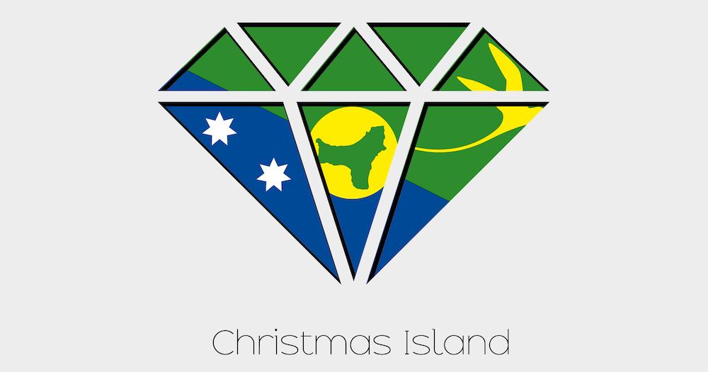 Die Weihnachtsinsel - Logo mit Schriftzug