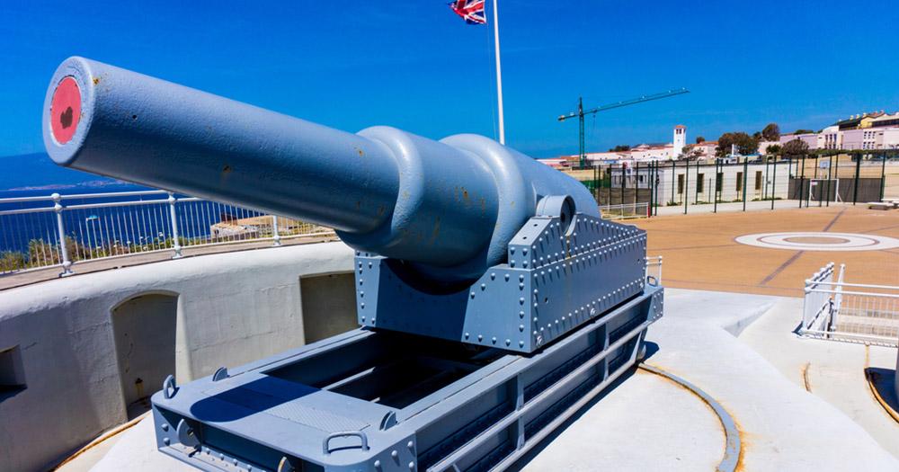 Gibraltar - Kanonen am Europapoint