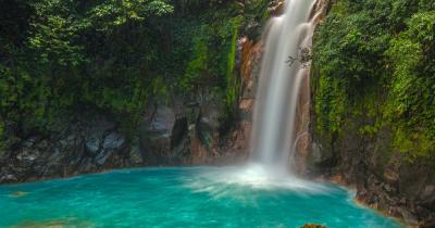 Costa Rico - Rio Celest Wasserfall