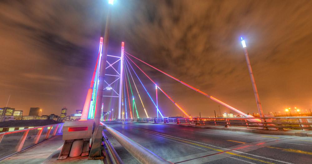 Johannesburg - Nelson Mandela Brücke