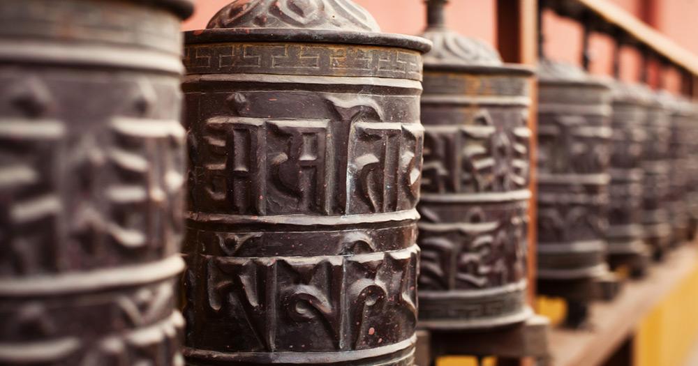 Kathmandu - Gebetsmühlen