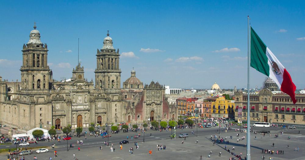 Mexico-Stadt - Zocalo 