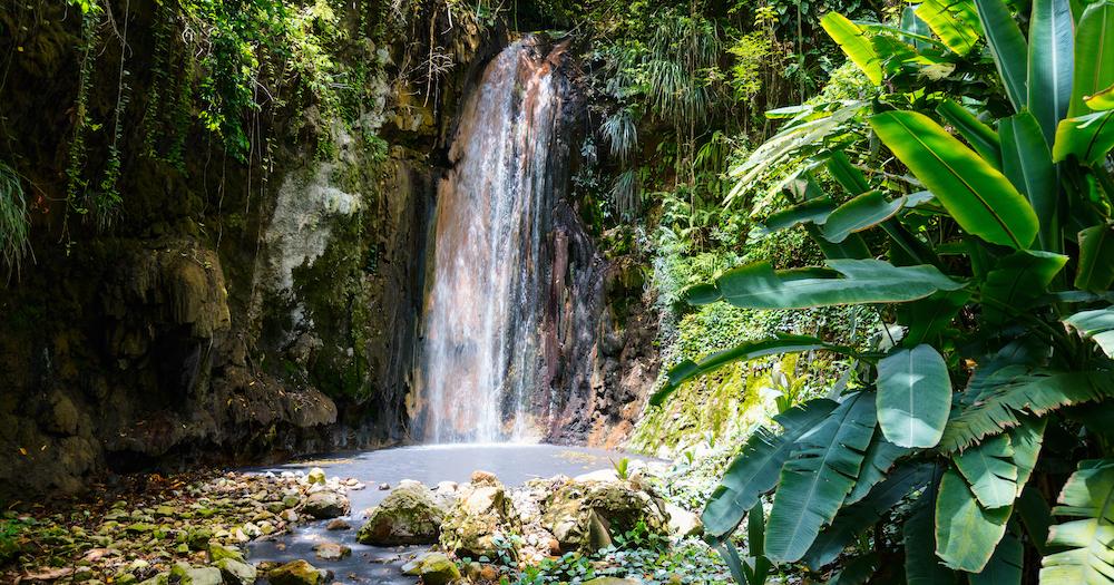 St. Lucia - Diamond Wasserfall