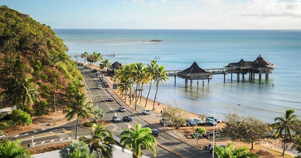 Neukaledonien - Noumea mit Blick aufs Meer