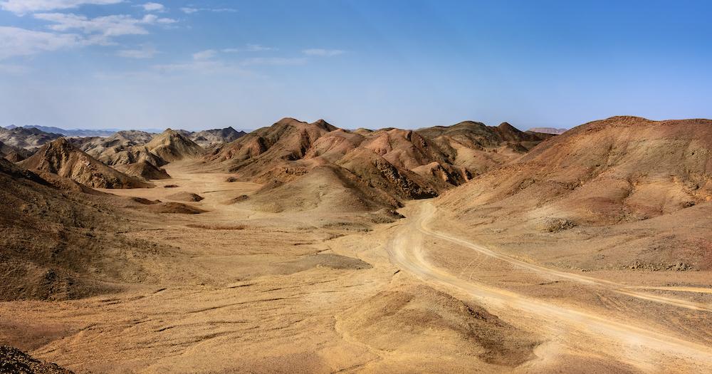 Marsa Alam - Aufnahme von der Wüstenlandschaft