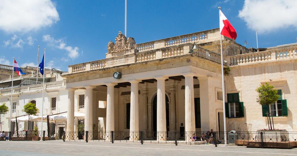 Valletta - St. Georg Platz