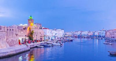 Bizerte - Hafen am Abend