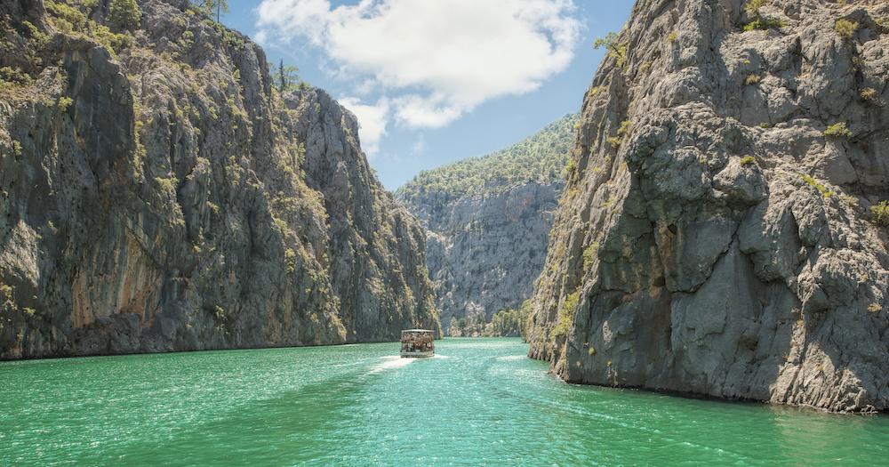 Manavgat - Bootstour durch Felsschlucht Bergsee