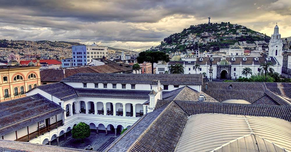 Quito - Die Dächer der Altstadt