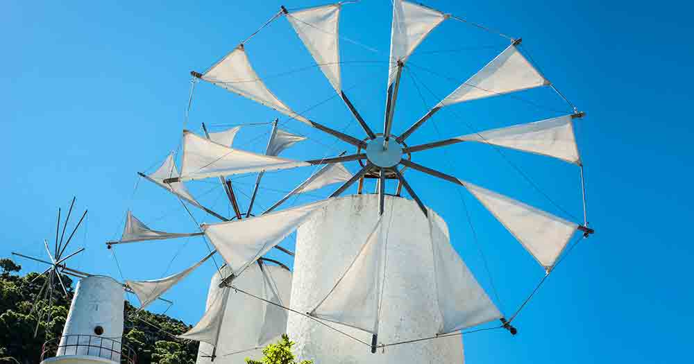 Kreta - Windmühle