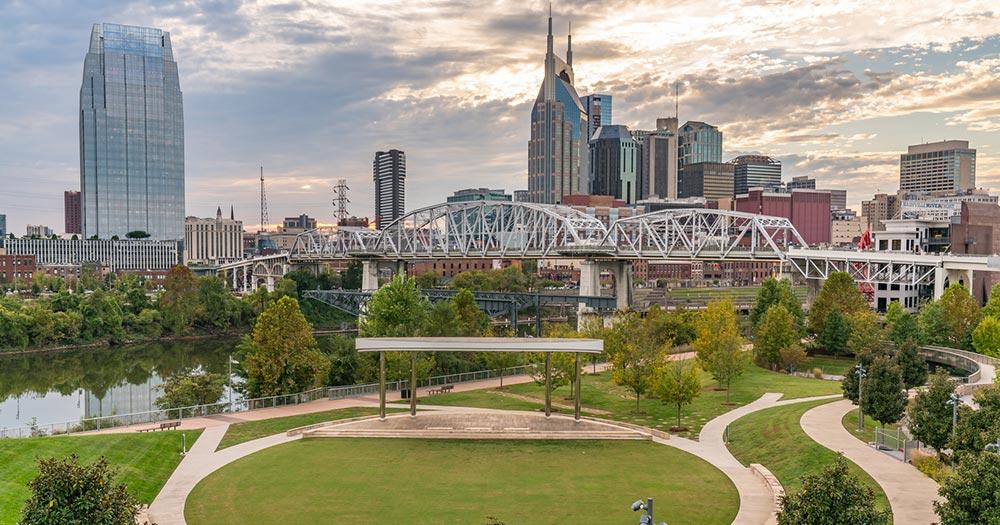 Nashville - Parkanlagen am Fluss