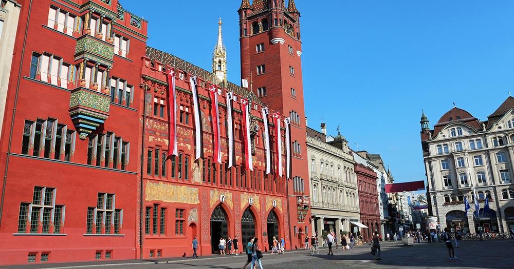 Basel - das Rathaus