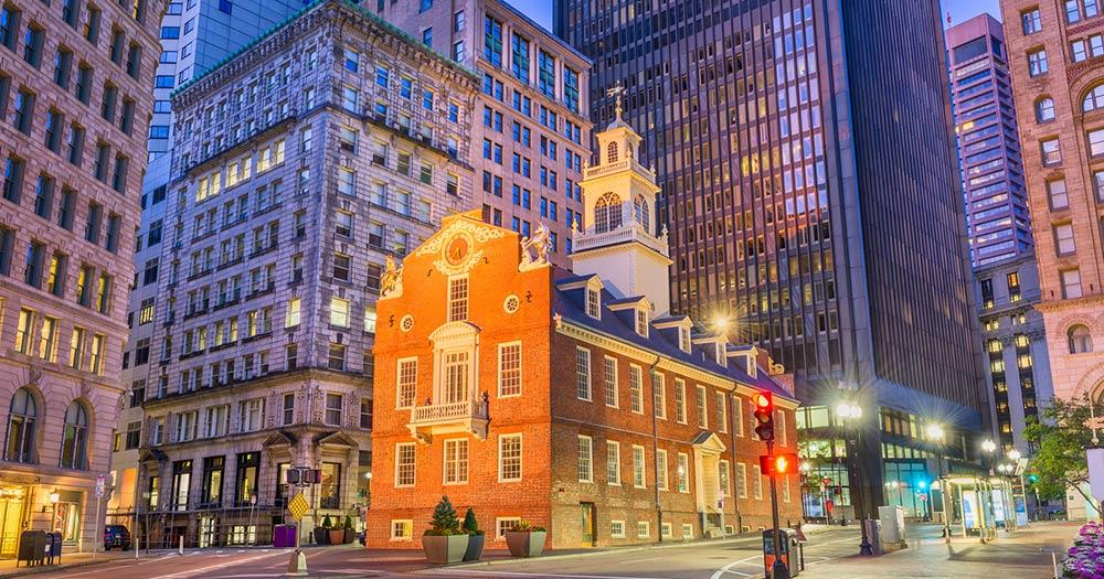 Boston - old state house