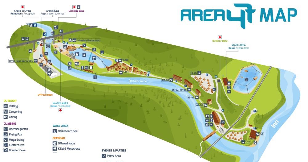Parkplan von AREA 47