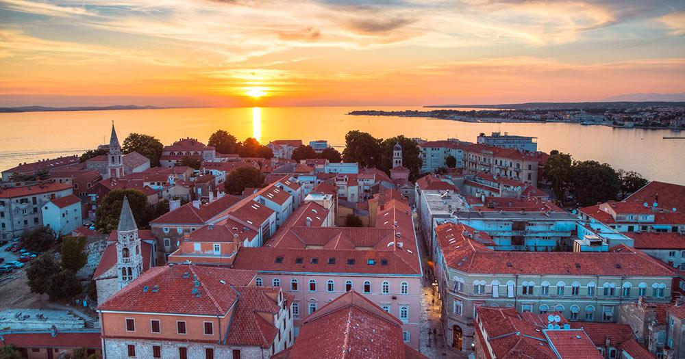 Zadar - Sonnenuntergang