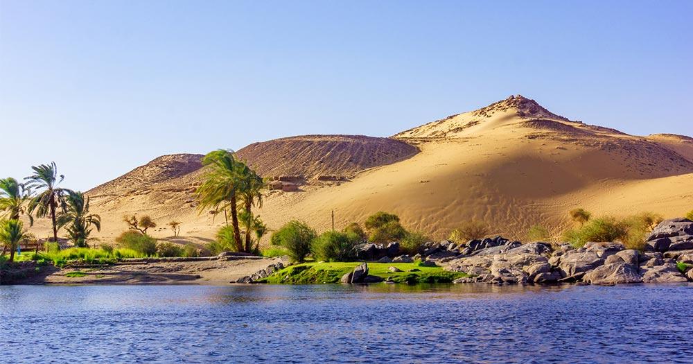 Luxor - der Fluss Nil