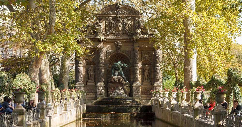 Jardin du Luxembourg - der Medici Brunnen