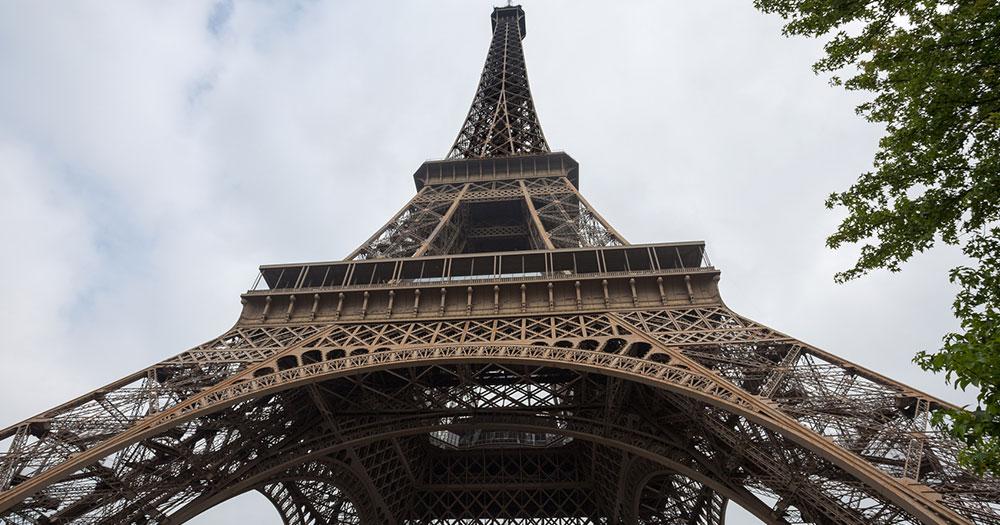 Eiffelturm - Blick von unten