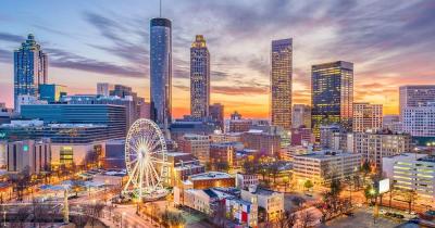 Atlanta - in der Abendsonne
