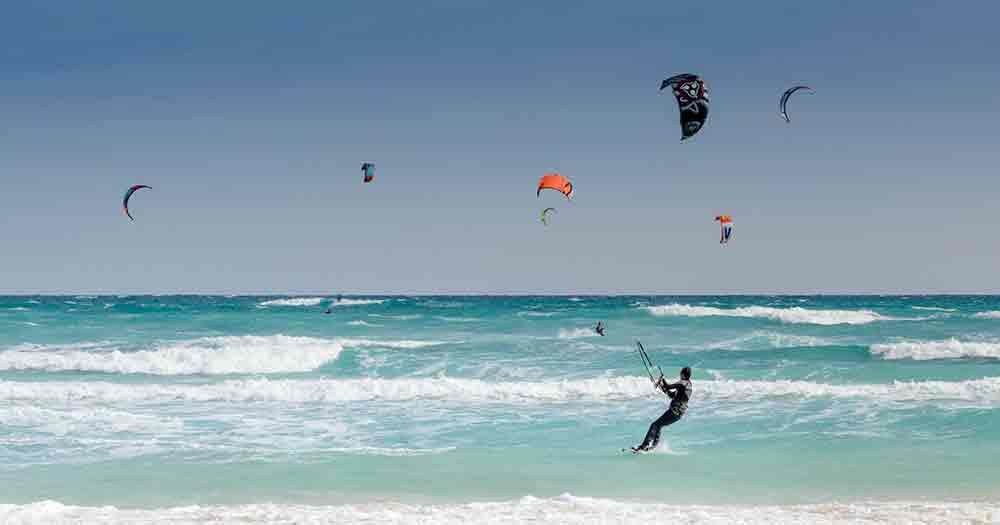 Fuerteventura - Das Mekka für Kitesurfer und andere Wassersportler.