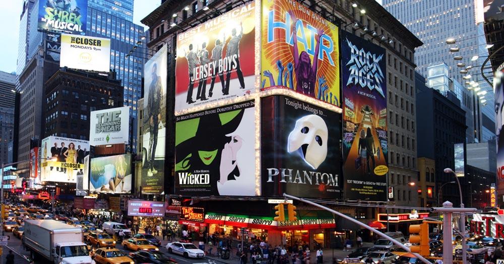 Broadway-Shows - Musical Werbung
