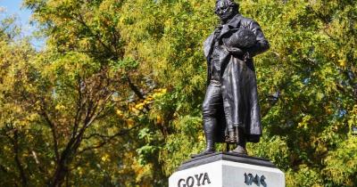Museo del Prado - Statue von Goya