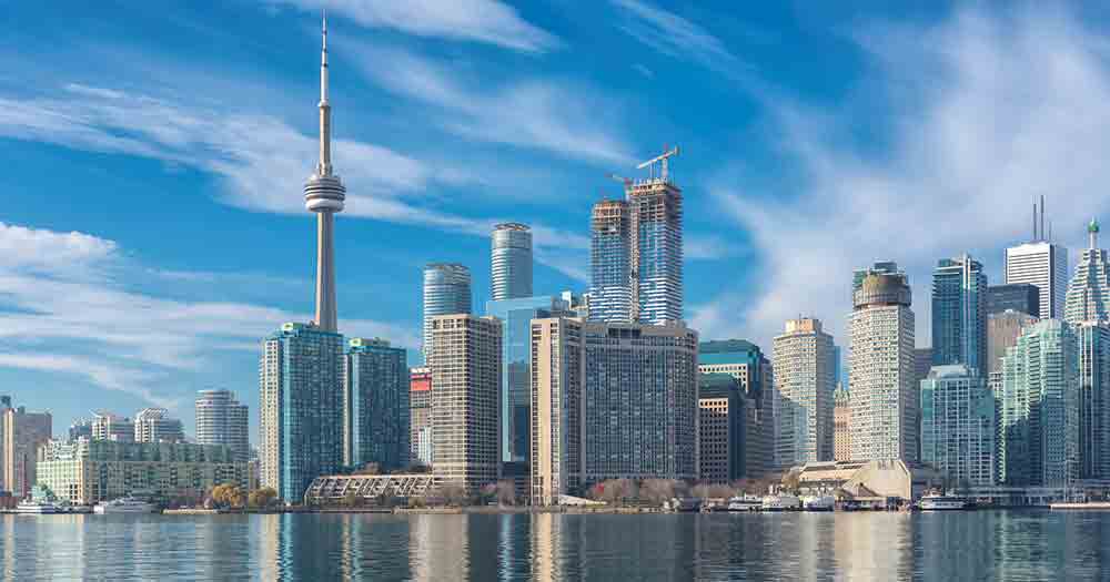 Toronto - Skyline bei Tag