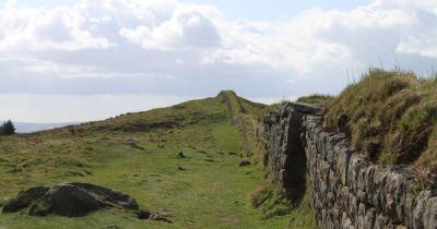 Hadrianswall - die Mauer