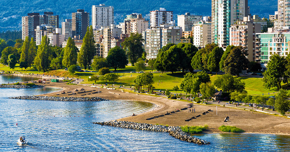 Vancouver - Der Strand von Vancouver