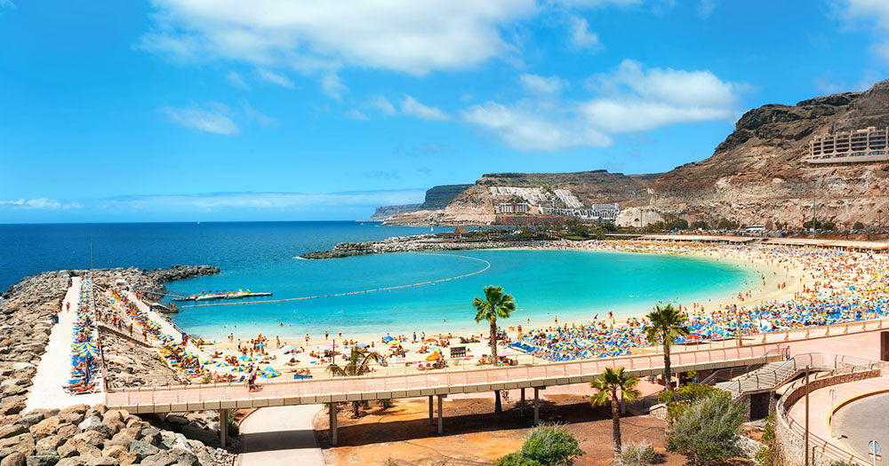 Gran Canaria - Blick auf wunderschöne Bucht