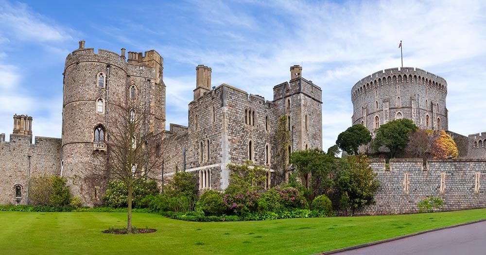 Windsor Castle - Mauern und Türme