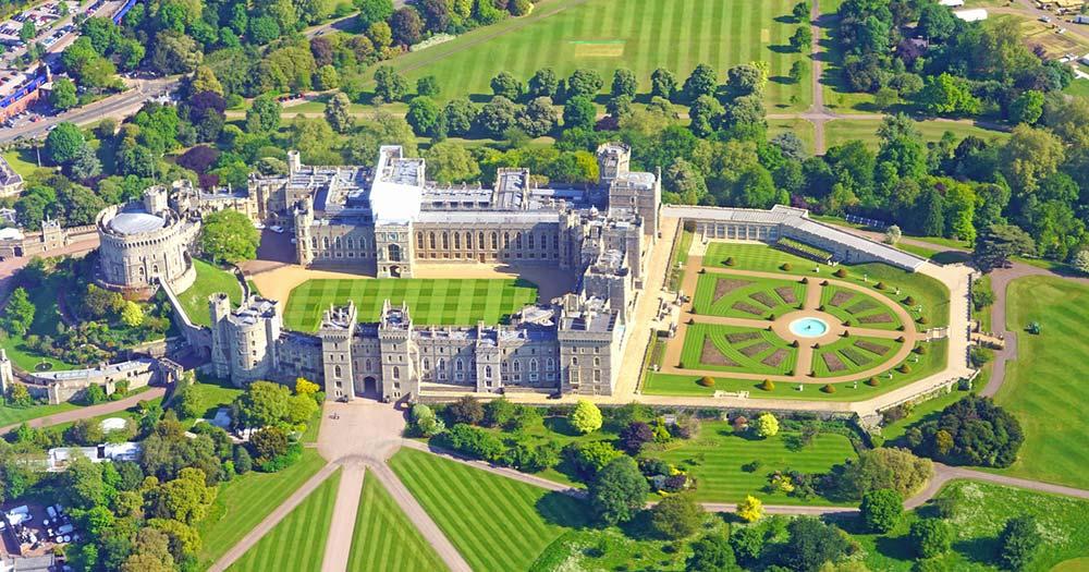 Windsor Castle - Luftaufnahme