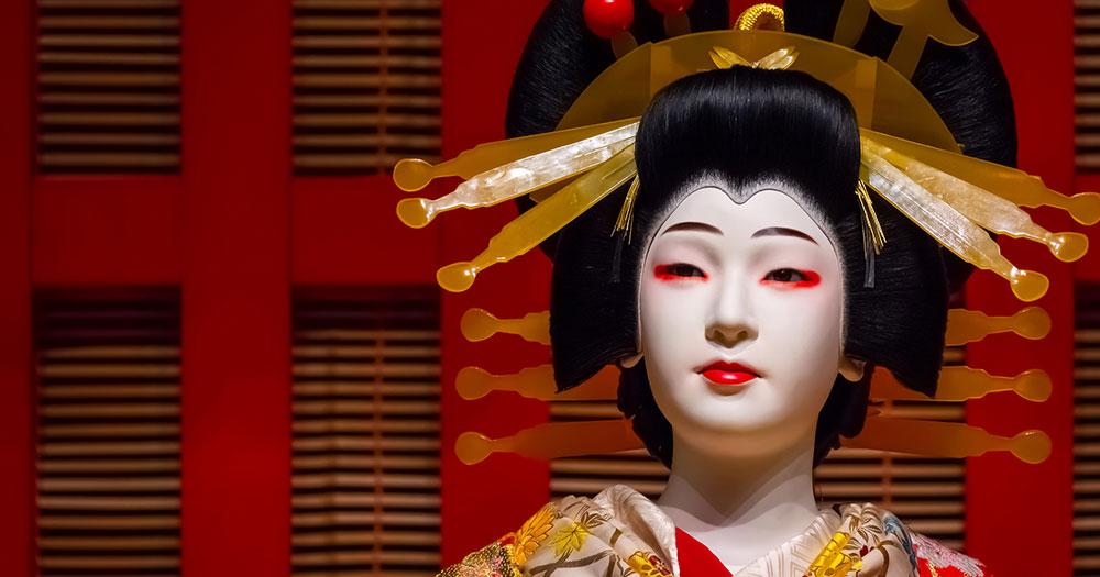 Nationalmuseum Tokio - Puppe mit traditioneller Tracht