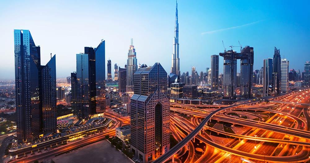 IMG Worlds of Adventure - Skyline von Dubai