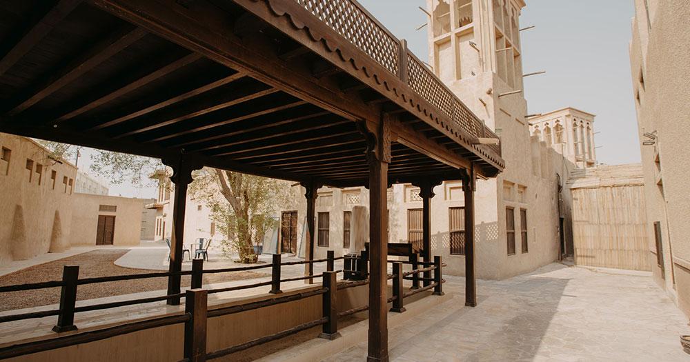 Al Fahidi District - Altstadt Bauten