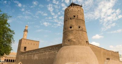 Dubai Museum - Aussenmauer mit Turm
