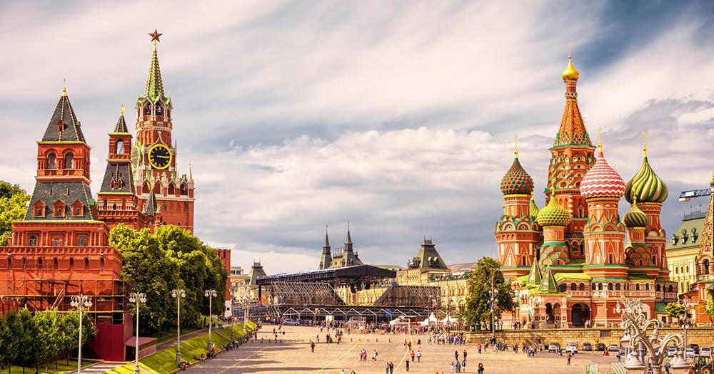Moskauer Kreml bei Reise und Urlaubsziele