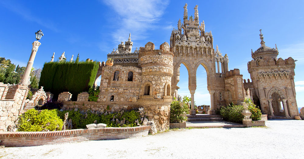 Malaga - Castillo Colomares 