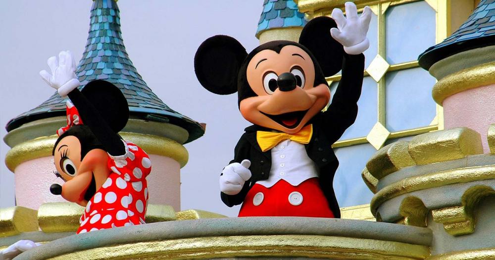 Disneyland - Mickey und Mini Maus