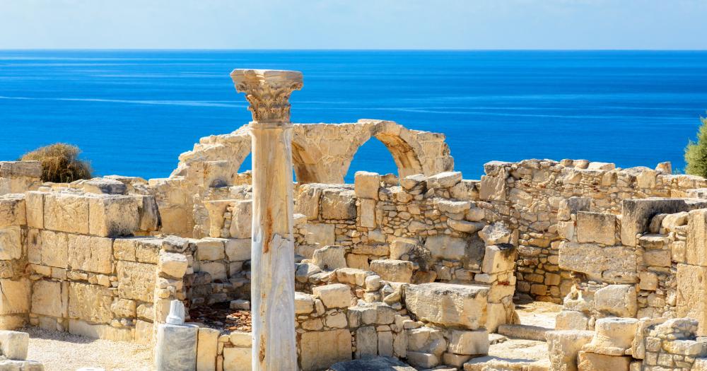 Zypern - Blick auf die Ruinen