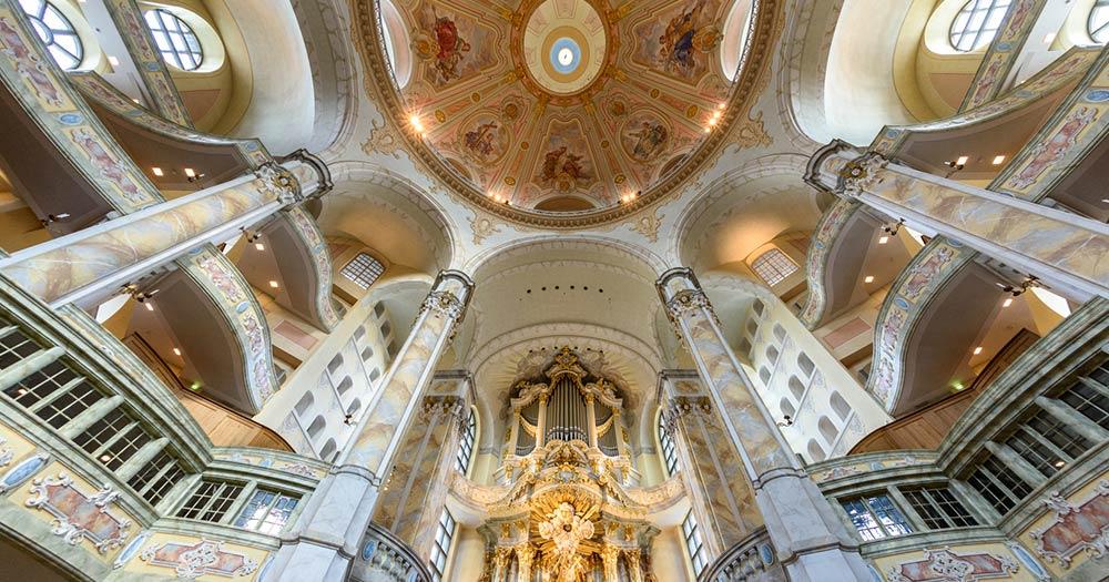 Frauenkirche Dresden - Innenansicht