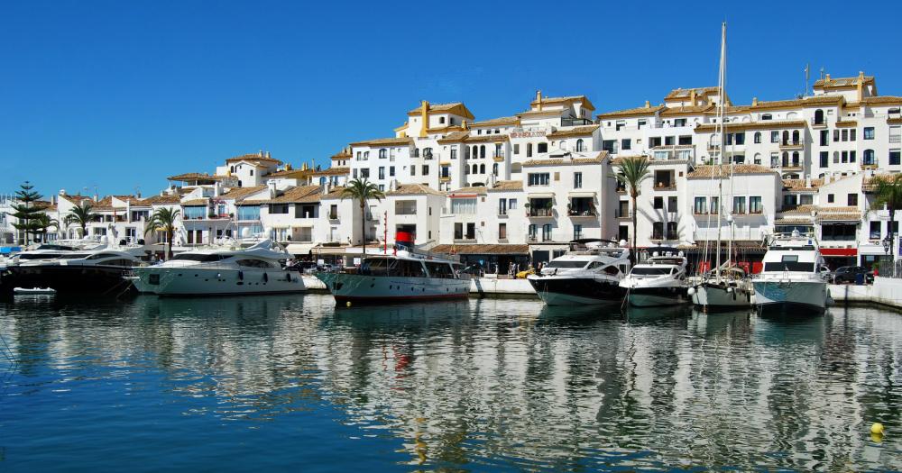 Marbella - Blick auf den Hafen